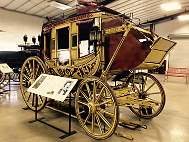 Angels Camp Museum stagecoach